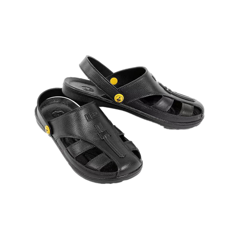 Antistatic toe protect sandal